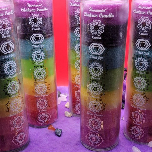 Chakra 7 Day Prayer Candle - Picture 5 of 5